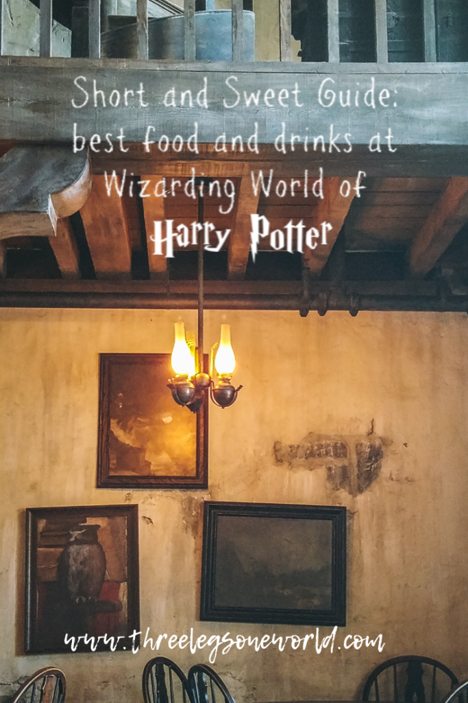 Sips and Eats Guide to Wizarding World of Harry Potter
